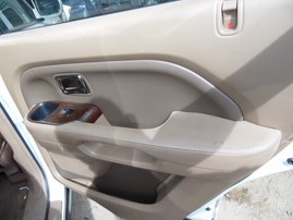2008 HONDA PILOT EX-L WHITE 3.5L AT 2WD A17684